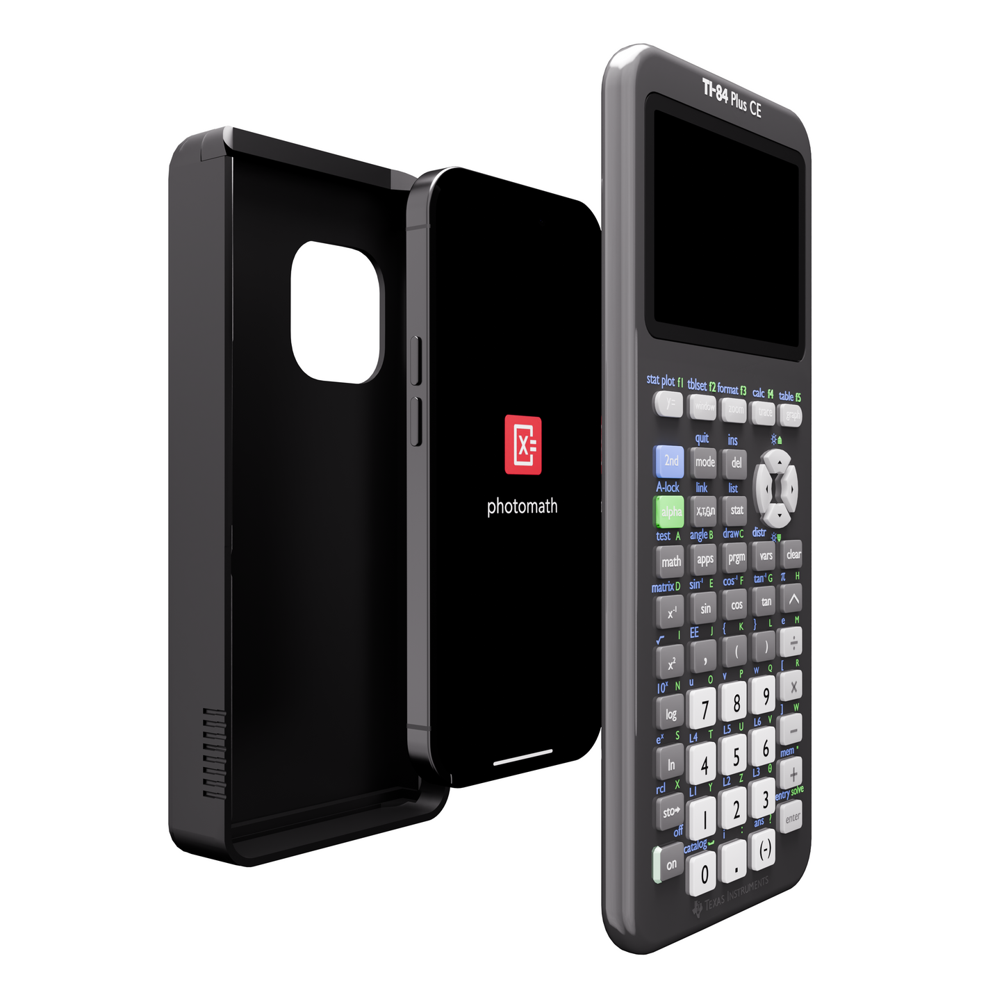 TI-84 Phone Cheat Case